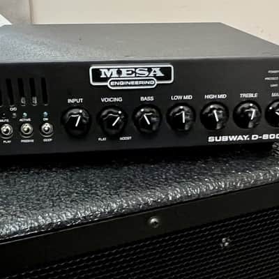 Mesa Boogie Subway D-800 800-Watt Bass Amp Head 2015 - Present - Black image 1