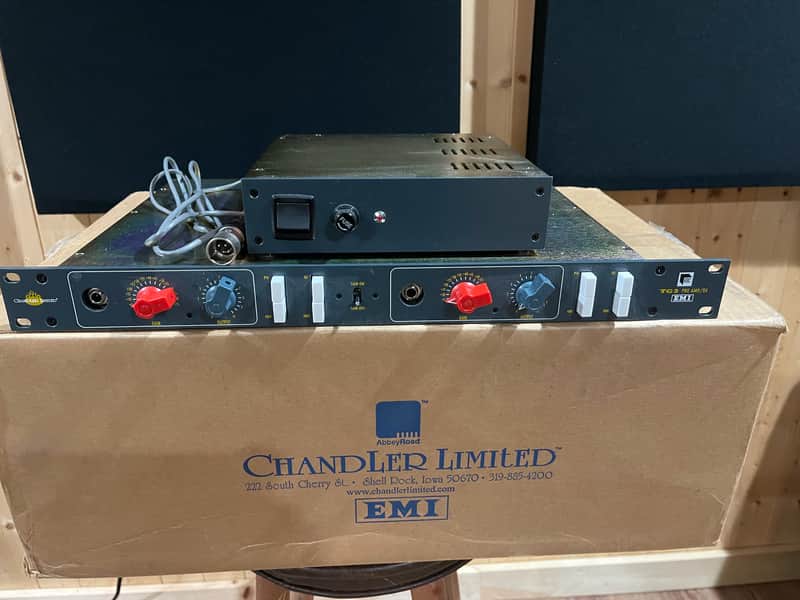 Chandler Limited TG2 2-Channel Mic Preamp with PSU 2010s - Blue image 1