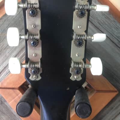 Silvertone 658 Archtop Acoustic 1966 Back And White image 4