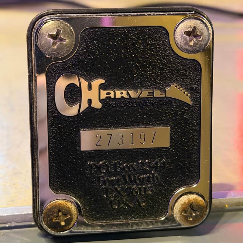 Charvel-Jackson Model Series Neckplate