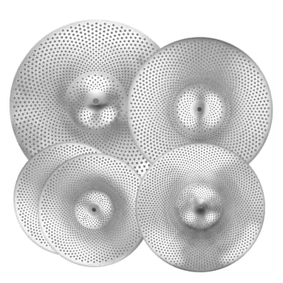Low Volume Cymbal Pack 4 Pieces 14 16 18 20 Inches Alloy Cymbals for Drum image 1
