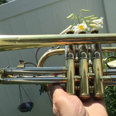 SUMMER DEAL 1948 L.A. SUPER CORNET GREAT COMPRESSION TONE RING SWEET NO REPAIS I CAN ALL BRACES FINE SEE image 15