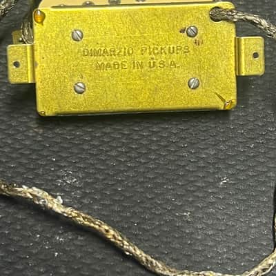 1975 DiMarzio DP100 Super Distortion Humbucker set double Cream image 7