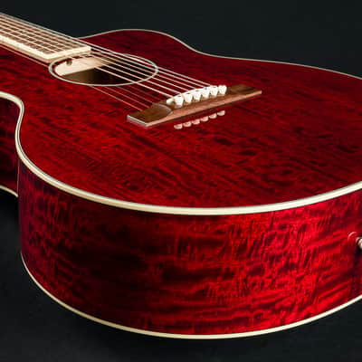 Bourgeois DBJC Beeswing Mahogany SG Red Custom NEW image 14