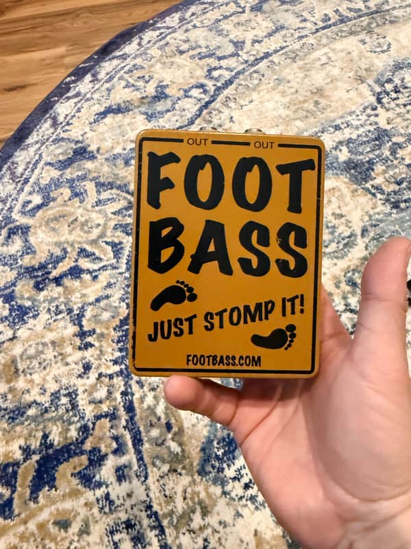 Foot Bass Just Stomp It Stomp Box Percussion Pedal image 1