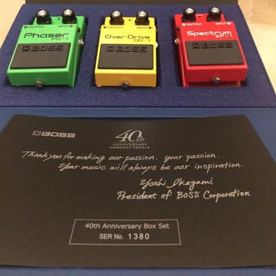 BOSS BOX-40 40th Anniversary Limited Edition Box Set – Factory Sealed, Made in Japan, Only 1,500 Worldwide image 8
