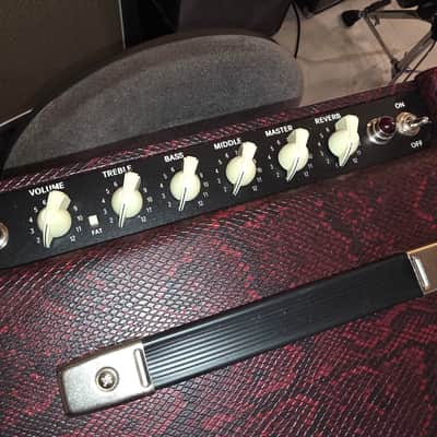 Fender Blues Jr IV Red Snakeskin Limited Edition Nice! image 5