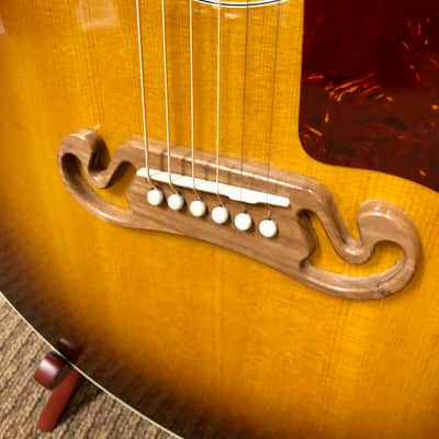 Gibson SJ-200 Studio Walnut Burst Acoustic Electric, Rosewood Fingerboard with Case image 6