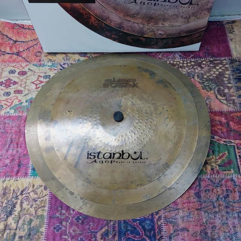 Istanbul Agop Clap Stack 11/13/15" Cymbal Trio 2020 - Traditional image 1