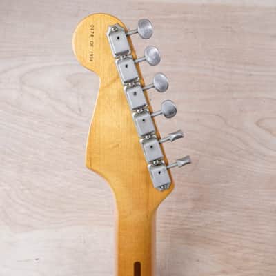 Fender Limited Edition 40th Anniversary 1954 Reissue Stratocaster with Maple Fretboard 1994 Brown Sunburst USA American Vintage AVRI w/ OHSC image 19