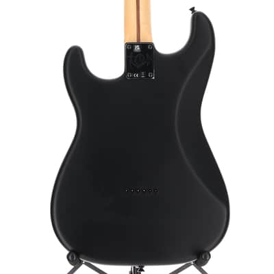 Fender Certified Pre-Owned TTS* Tom Delonge Stratocaster, Rosewood Fingerboard, Blackout (T12) (24642) image 2