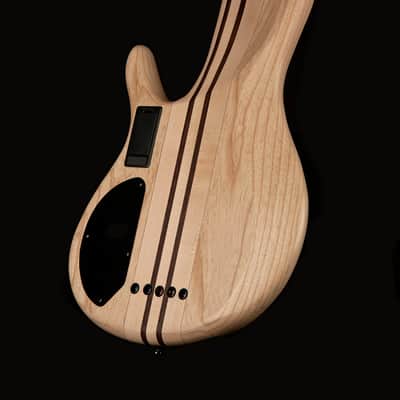Cort Artisan Series A5 Plus SC Bass Guitar - Amber Open Pore image 4