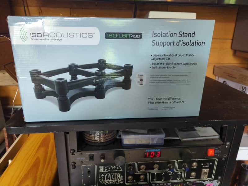 ISO Acoustic ISO L8R  430 isolation stand image 1