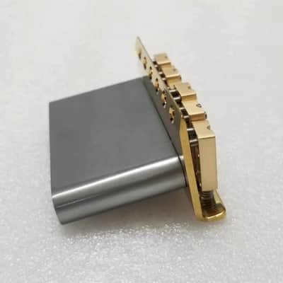 Warmtone Tremolo Series #1 M1 Strat Style Gold Vintage 6 Screws 10.5mm String Spacing image 3