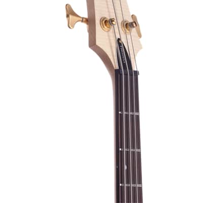 Schecter Stiletto Custom 4 String Bass Natural image 4