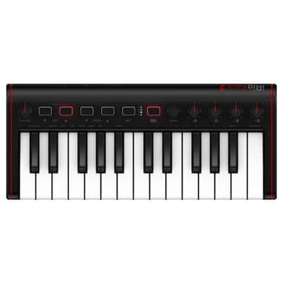 IK Multimedia iRig Keys 2 Mini - 25-Key Ultra-Compact MIDI Keyboard Controller image 1