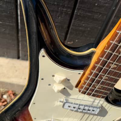 60's Teisco Spectrum 22 - Sunburst | Reverb