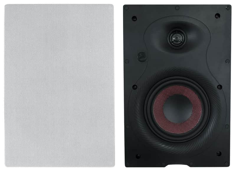 Pair Rockville WA658 6.5" In-Wall Home Speakers w Kevlar Woofer+Silk Dome Tweeter image 1