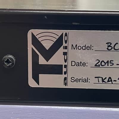 TK Audio BC1-S Stereo Bus Compressor V1 2010s - Black with Plastic Knobs image 2