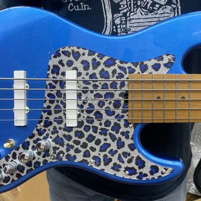 Sadowsky Metro Express - Metallic Ice Blue 5 String Bass Custom image 1