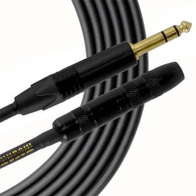 Mogami Gold Stereo 1/4" Male to Stereo 1/4" Female Extension Cable - 10' image 5