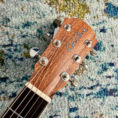 Cole Clark Studio SAN1EC-SMAH Grand Auditorium Acoustic-Electric Guitar, All Solid Euro Spruce Top, Mahogany Back and Sides SN2728 [NAMM Showcase] image 8