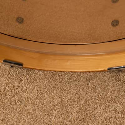 1990s Slingland Artist Custom Natural Maple Drum Set 14x20 8x12 14x14 and 5x14 image 22