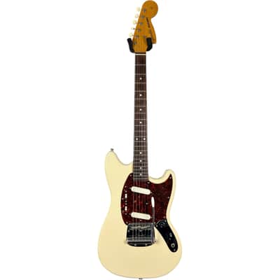 Immagine Fender Japan 66 Reissue Mustang 1999-2002 - Vintage White - 3