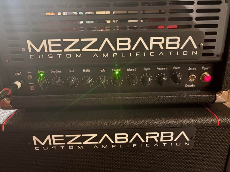 Mezzabarba Mezzabarba Skill 30 Head + Streetfighter 1x12 Cab (Greenback) - MINT CONDITION! - Nero image 1