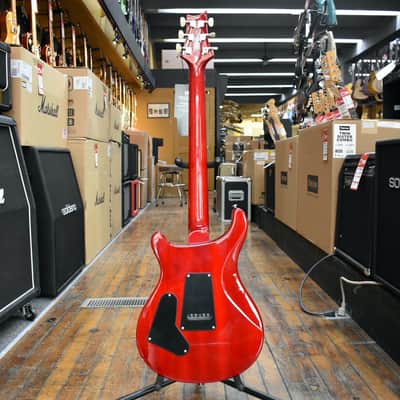 Paul Reed Smith SE Custom 24-08 Electric Guitar Charcoal Cherry Burst w/Padded Gig Bag image 6