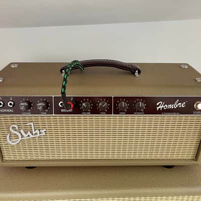 Suhr Hombre 2-Channel 18-Watt 2x12" Guitar Amp Half Stack 2021 - Present - Brown image 3