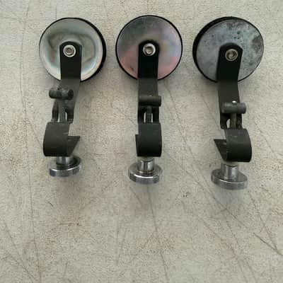 Set of (3) Vintage Ludwig Rotary Dampers… Great Condition image 7