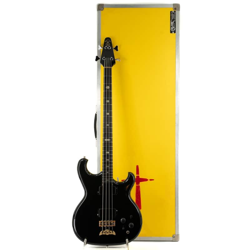 Alembic Spoiler Bass 1983 - Black - Cliff Burton Jason Newsted Alembic Bass image 1