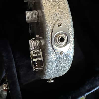 G&L ASAT Bass 2020 - Silver Flake image 6