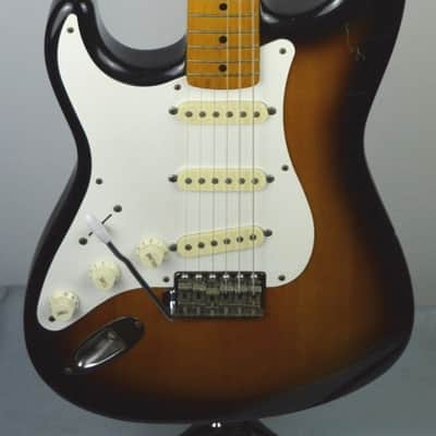Fender MIJ ST' 57 LH Stratocaster Reissue 1993 2-Tone Sunburst Gaucher image 1
