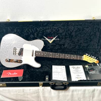 Fender Custom Shop Wildwood 10 '62 Telecaster Custom 2021 - Silver Sparkle image 13