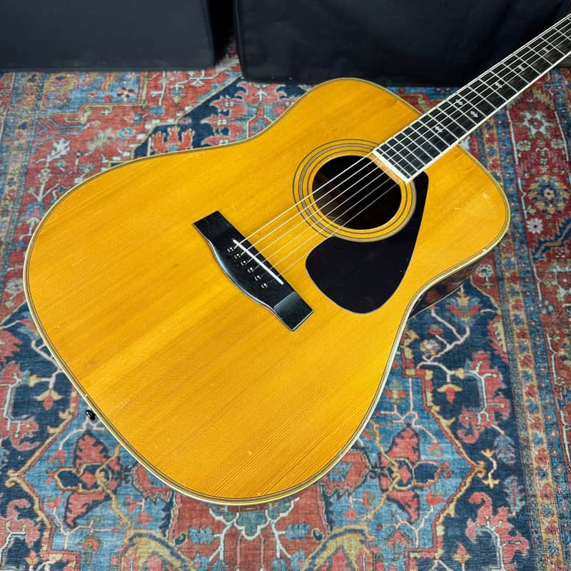 Yamaha L6 Solid Top Dreadnought w/Hard Case - 1982 image 1