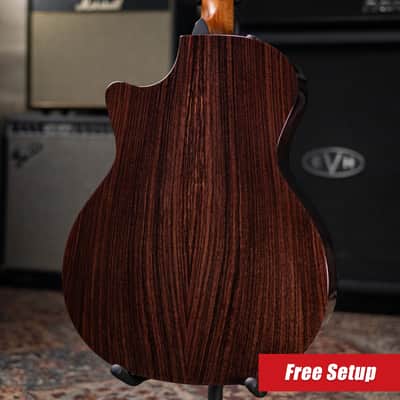 Taylor 414ce Studio Grand Auditorium Acoustic/Electric Guitar - Natural with Gig Bag image 2