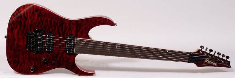 Ibanez RG 927 QMZ 7 String Electric GuitarRG927QMZRDT / Red Desert Quilt Top image 1