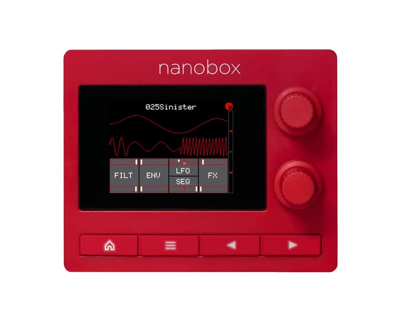 1010 Music Nanobox Fireball Wavetable 8 Voice Desktop Synthesizer image 1
