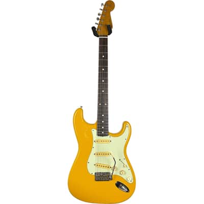 Fender Japan ST62-65AS 40th Anniversary Stratocaster 1994-1995 - Yellow image 3