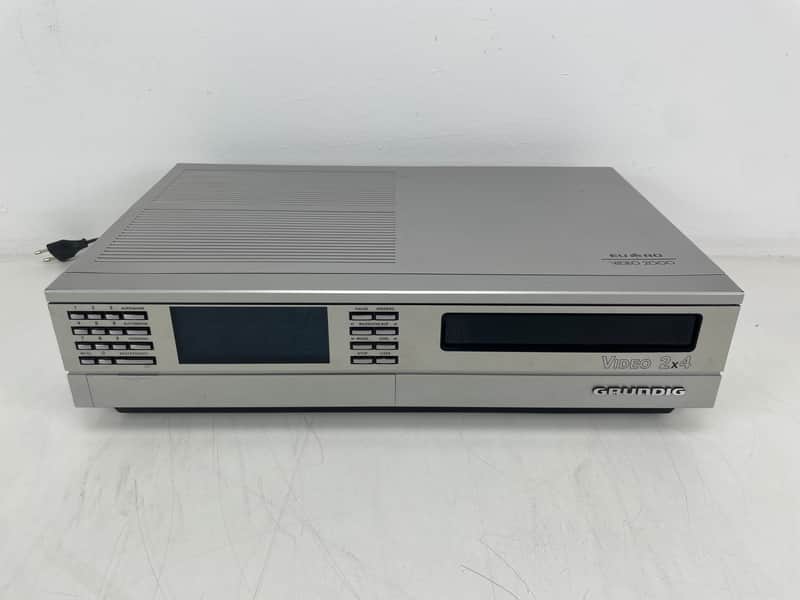 Grundig - 2x4 - Video 2000 EURO - VCR - Video Cassette Recorder - Fully Serviced