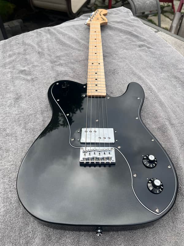 Squier Paranormal Esquire Deluxe 2023 - Present - Metallic Black image 1
