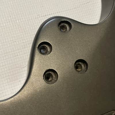 2000's Indonesian Ibanez RG5EX1 Grey Pewter Damaged Basswood Guitar Body Floyd Ready image 16