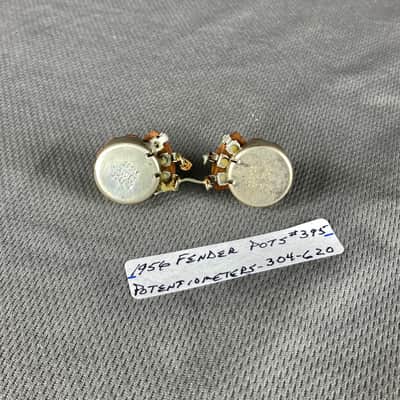 1956 Fender Pots-Potentiometer(#395) 250k- 304-620 Telecaster Esquire Duo-Sonic Musicmaster Precision Bass image 3