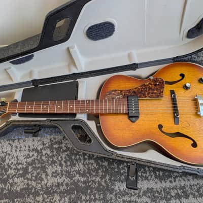 CUSTOM DUAL SOURCE! - Godin 5th Avenue Kingpin 2010s w/ Blender Pedal image 11