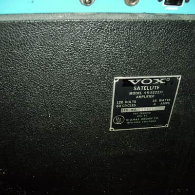 Vox VOX Ampliphonic satellite mid-60s vintage ultra rare 1969 - Black image 2
