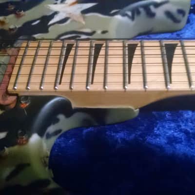 2016 Charvel San DImas RCA Custom M48 Tank Camo Guitar W/case + Candy image 8