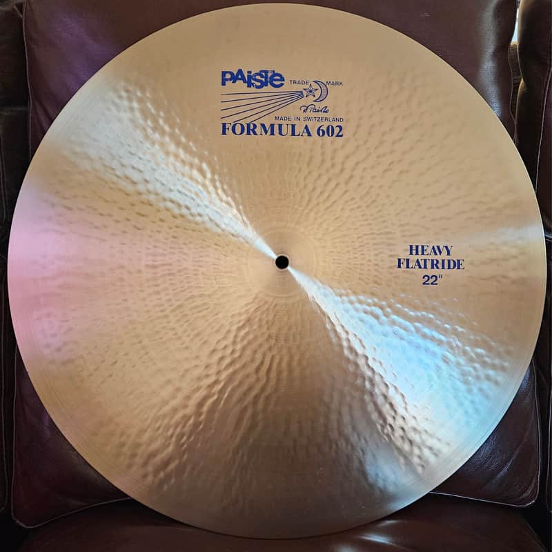 Paiste 22" Formula 6O2 Heavy Flatride image 1
