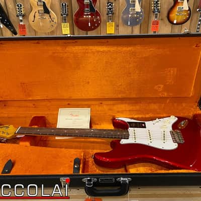 FENDER American Vintage II 1965 Stratocaster, Round-Lam Rosewood Fingerboard, Candy Apple Red image 22